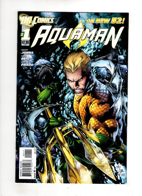 Aquaman, Vol. 7 #1 (Cvr A) (2011) Ivan Reis A Ivan Reis Buy & Sell Comics Online Comic Shop Toronto Canada