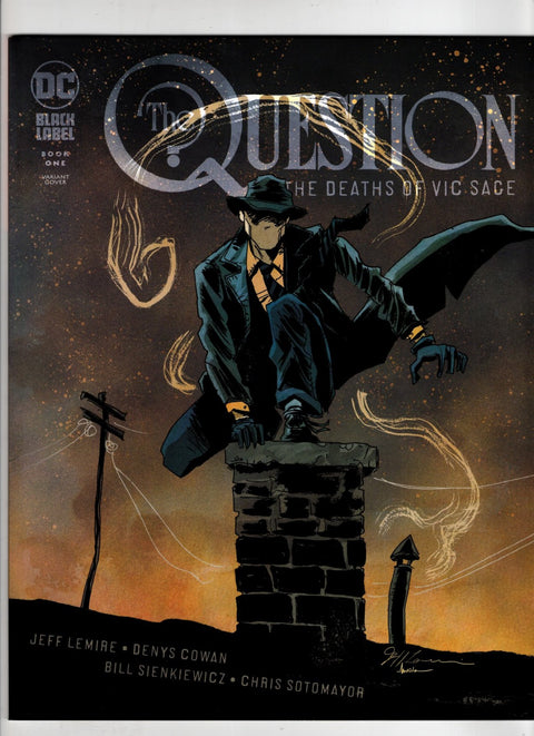 The Question: The Deaths of Vic Sage #1 (Cvr B) (2019) B Buy & Sell Comics Online Comic Shop Toronto Canada