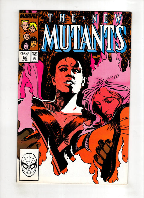 New Mutants, Vol. 1 #62 (1987) Buy & Sell Comics Online Comic Shop Toronto Canada