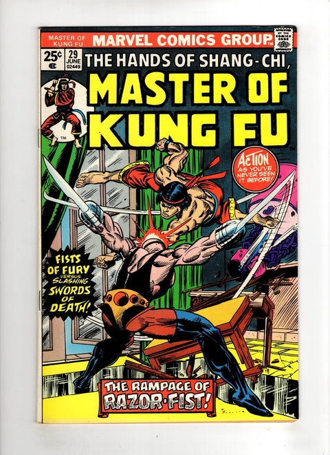 Master of Kung Fu, Vol. 1 #29 (1975) Buy & Sell Comics Online Comic Shop Toronto Canada