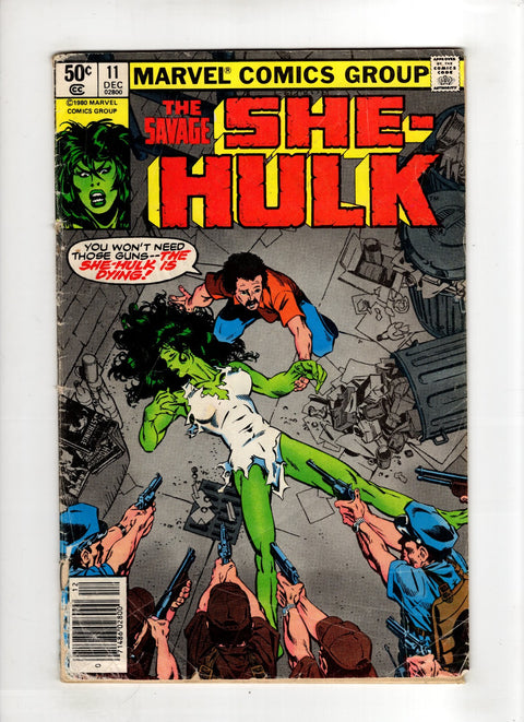The Savage She-Hulk #11 (1980) Newsstand Edition Newsstand Edition Buy & Sell Comics Online Comic Shop Toronto Canada
