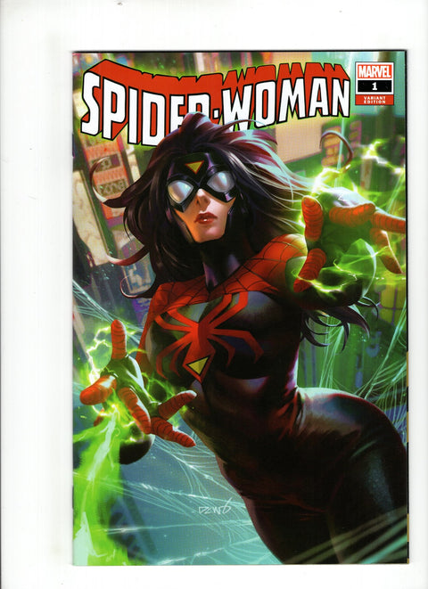 Spider-Woman, Vol. 7 #1 (Cvr W) (2020) Derrick Chew Trade Comic Mint W Derrick Chew Trade Comic Mint Buy & Sell Comics Online Comic Shop Toronto Canada