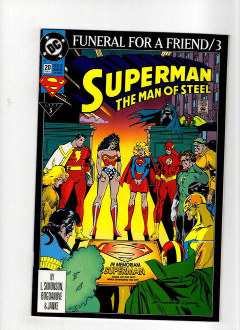 Superman: The Man of Steel #20 (1992) Buy & Sell Comics Online Comic Shop Toronto Canada