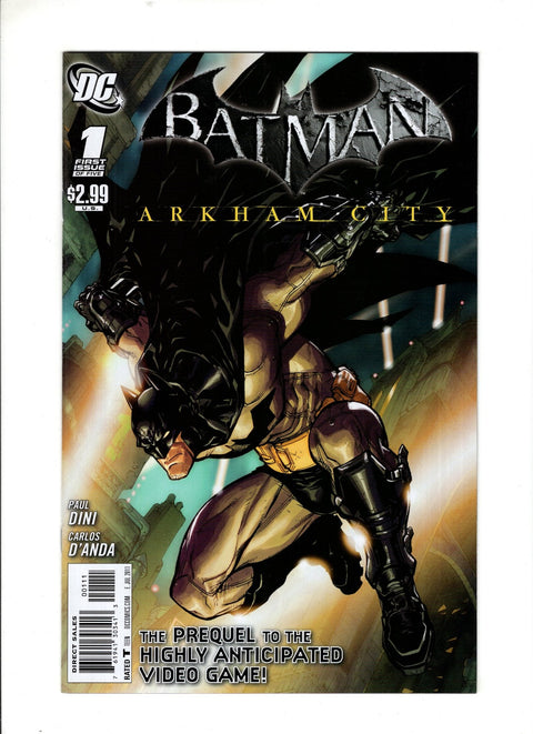 Batman: Arkham City #1 (2011) Buy & Sell Comics Online Comic Shop Toronto Canada