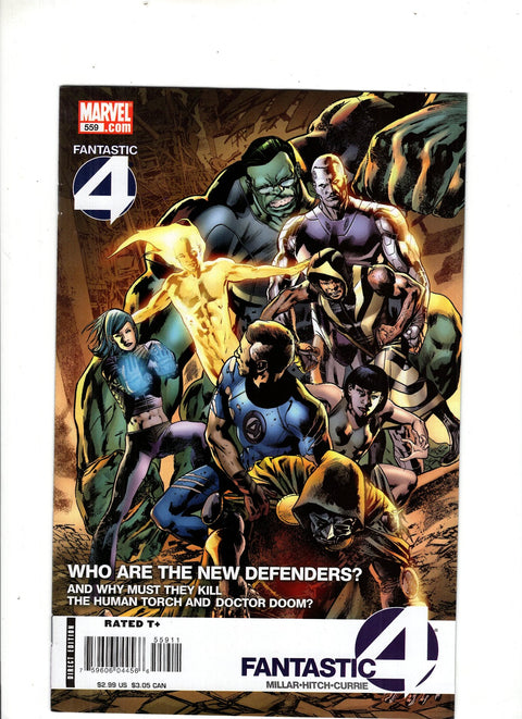 Fantastic Four, Vol. 3 #559 (Cvr A) (2008) Bryan Hitch A Bryan Hitch Buy & Sell Comics Online Comic Shop Toronto Canada