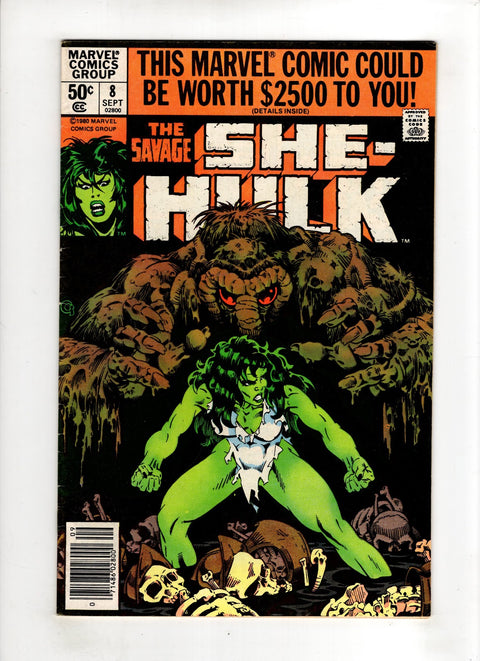 The Savage She-Hulk #8 (1980) Newsstand Edition Newsstand Edition Buy & Sell Comics Online Comic Shop Toronto Canada