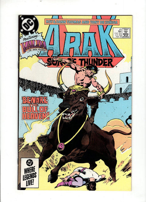 Arak #41 (1984) Buy & Sell Comics Online Comic Shop Toronto Canada