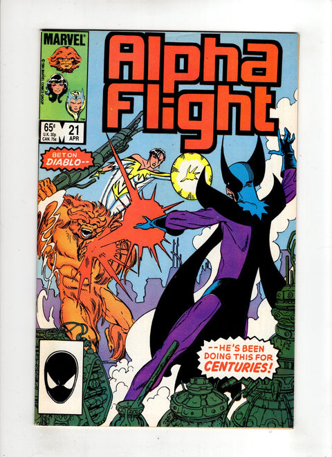 Alpha Flight, Vol. 1 #21 (1985) Buy & Sell Comics Online Comic Shop Toronto Canada