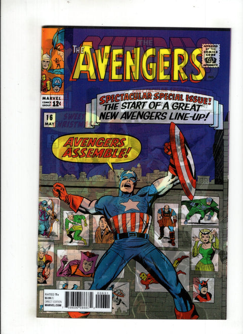 The Defenders, Vol. 5 #6 (Cvr C) (2017) Avengers (1963) #16 Lenticular Homage Variant