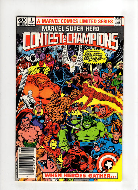 Marvel Super Hero Contest of Champions #1 (1982) Newsstand Edition Newsstand Edition Buy & Sell Comics Online Comic Shop Toronto Canada
