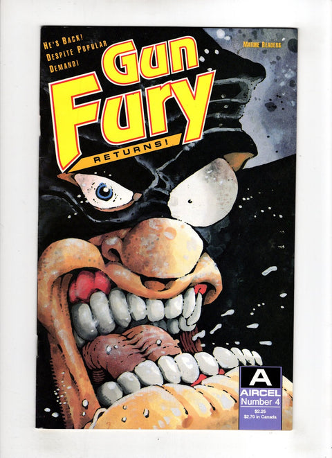 Gun Fury Returns #4 (1990) Buy & Sell Comics Online Comic Shop Toronto Canada