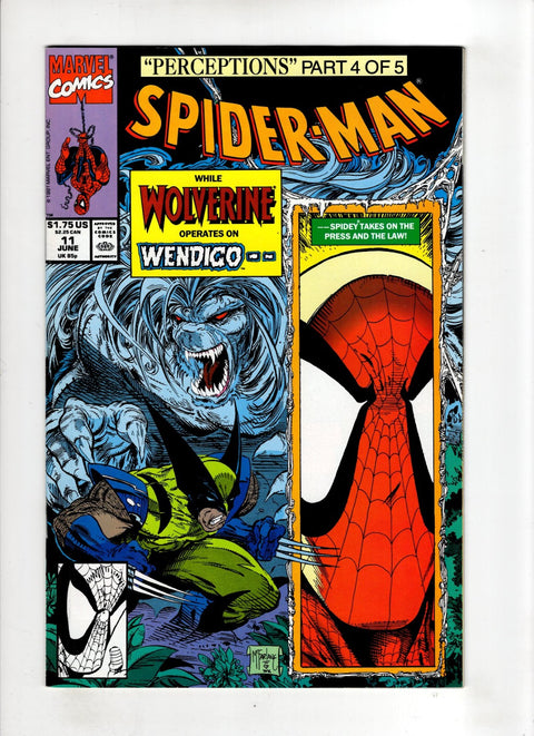 Spider-Man, Vol. 1 #11 (Cvr A) (1991) A Buy & Sell Comics Online Comic Shop Toronto Canada
