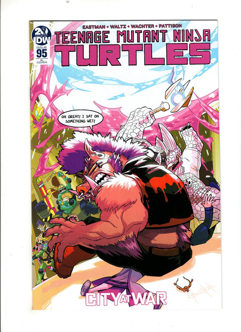 Teenage Mutant Ninja Turtles, Vol. 5 #95 (Cvr C) (2019) Incentive Ben Bates Variant C Incentive Ben Bates Variant Buy & Sell Comics Online Comic Shop Toronto Canada