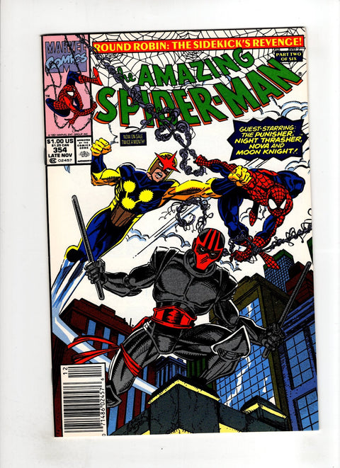 The Amazing Spider-Man, Vol. 1 #354 (Cvr B) (1991) Newsstand Edition B Newsstand Edition Buy & Sell Comics Online Comic Shop Toronto Canada