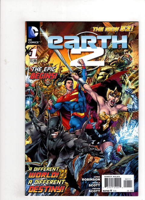 Earth 2 #1 (Cvr A) (2012) Ivan Reis A Ivan Reis Buy & Sell Comics Online Comic Shop Toronto Canada