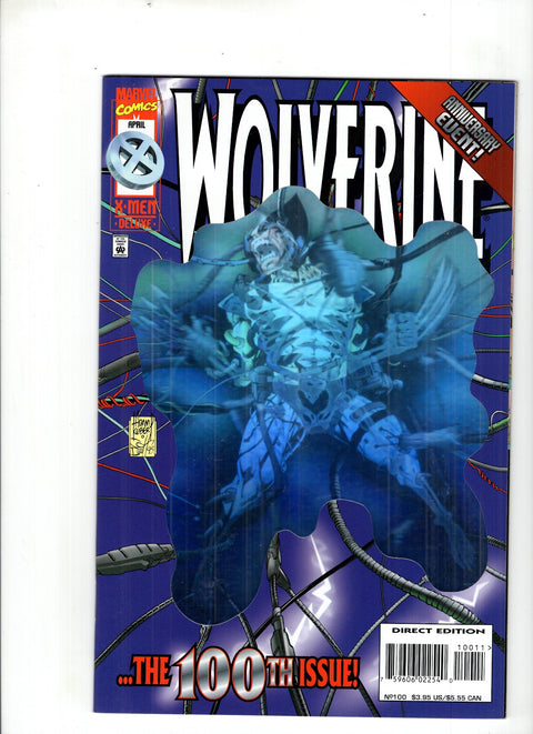 Wolverine, Vol. 2 #100 (Cvr A) (1996) Hologram A Hologram Buy & Sell Comics Online Comic Shop Toronto Canada
