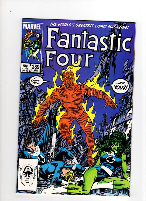 Fantastic Four, Vol. 1 #289 (1986) Buy & Sell Comics Online Comic Shop Toronto Canada