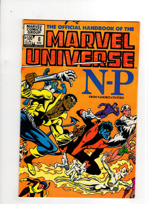 Official Handbook of the Marvel Universe, Vol. 1 #8 (1983) Buy & Sell Comics Online Comic Shop Toronto Canada