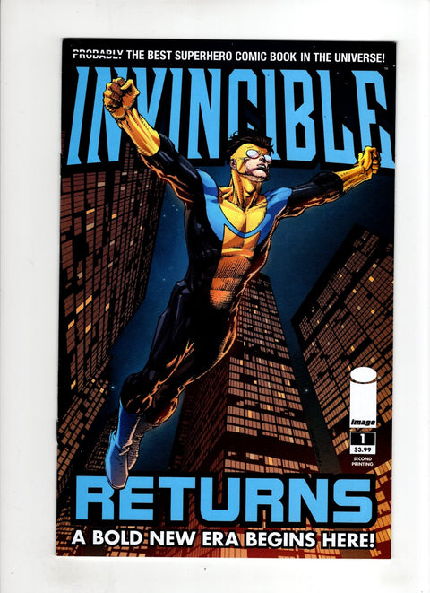 Invincible Returns #1 (2010) 2nd Printing David Finch 2nd Printing David Finch Buy & Sell Comics Online Comic Shop Toronto Canada