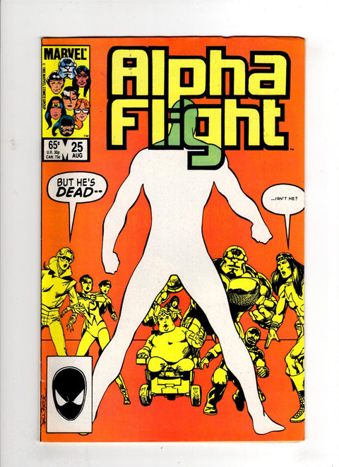 Alpha Flight, Vol. 1 #25 (1985) Buy & Sell Comics Online Comic Shop Toronto Canada