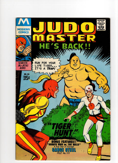 Judomaster #94 (1977) Modern Comics Reprint Modern Comics Reprint Buy & Sell Comics Online Comic Shop Toronto Canada