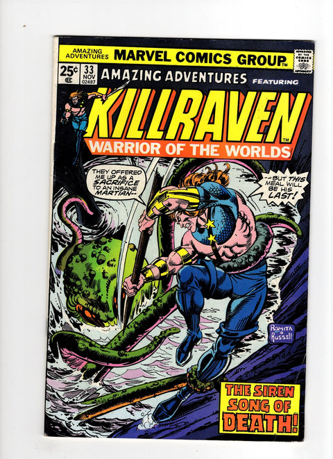 Amazing Adventures, Vol. 2 #33 (1975) Buy & Sell Comics Online Comic Shop Toronto Canada