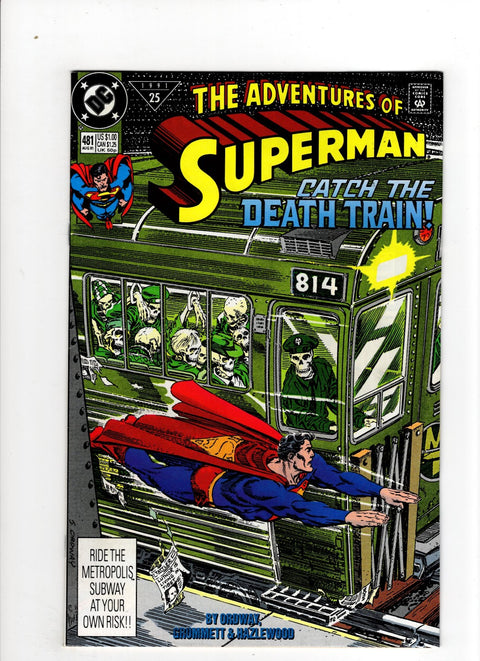 The Adventures of Superman, Vol. 1 #481 (1991) Buy & Sell Comics Online Comic Shop Toronto Canada