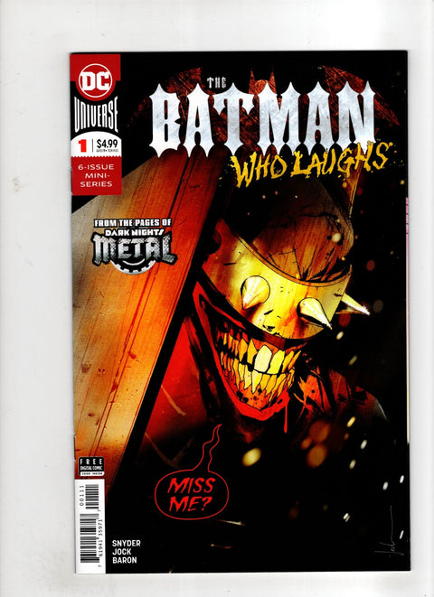 The Batman Who Laughs (2018) #1 (Cvr A) (2018) Jock A Jock Buy & Sell Comics Online Comic Shop Toronto Canada
