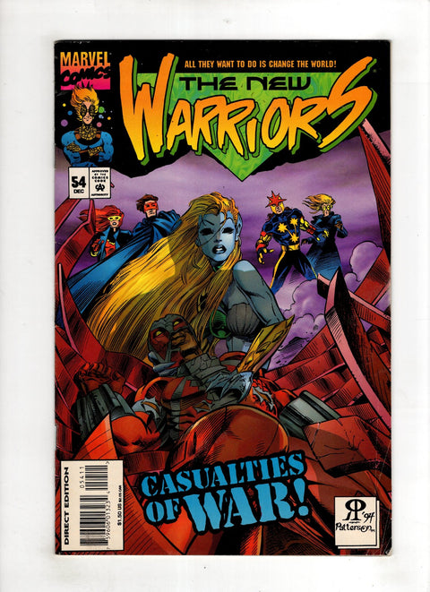 The New Warriors, Vol. 1 #54 (1994) Buy & Sell Comics Online Comic Shop Toronto Canada