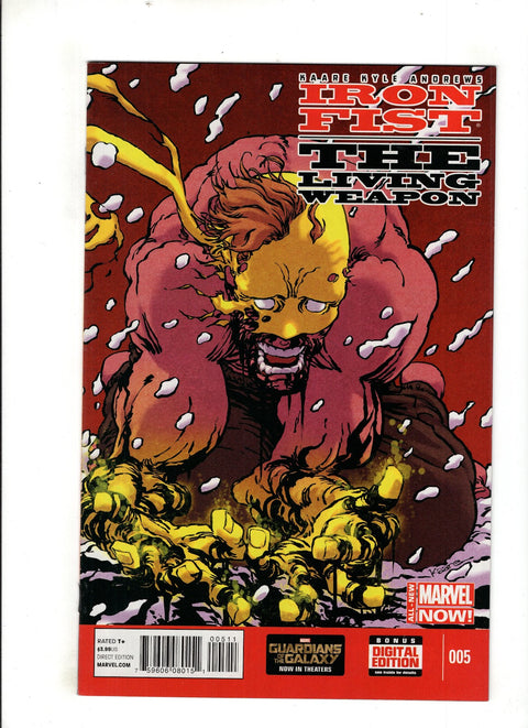 Iron Fist: The Living Weapon #5 (2014) Kaare Andrews