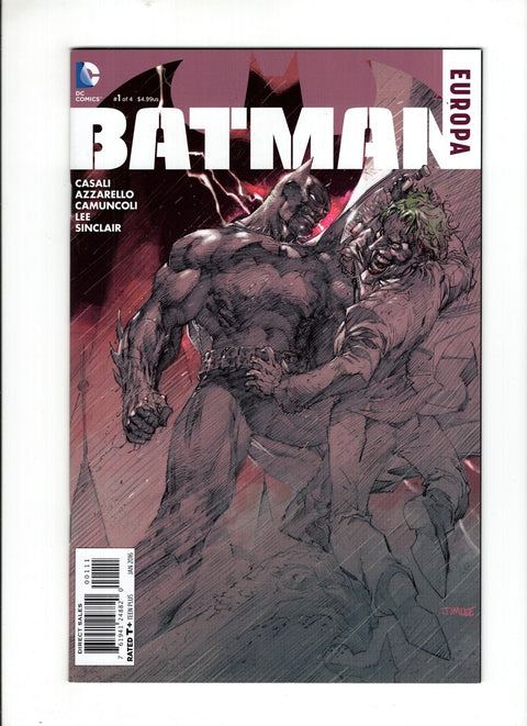 Batman: Europa #1 (Cvr A) (2015) Jim Lee A Jim Lee Buy & Sell Comics Online Comic Shop Toronto Canada