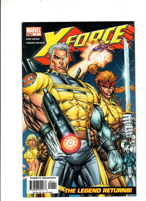 X-Force, Vol. 2 #1 (Cvr A) (2004) Rob Liefeld A Rob Liefeld Buy & Sell Comics Online Comic Shop Toronto Canada