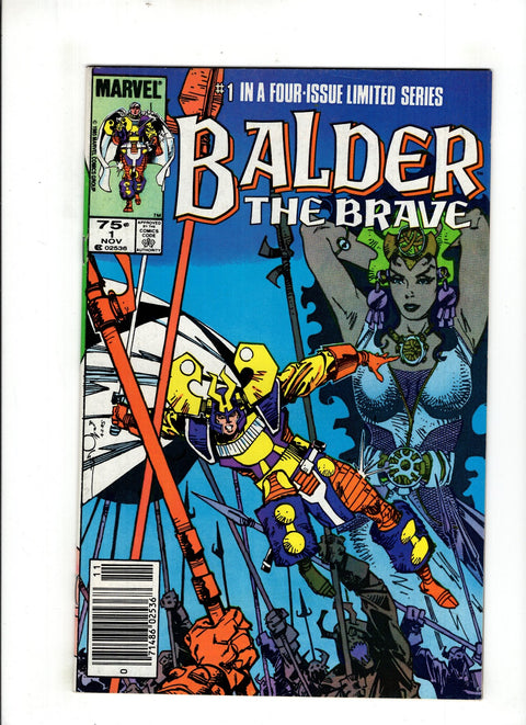 Balder The Brave #1 (1985) Newsstand Edition Newsstand Edition Buy & Sell Comics Online Comic Shop Toronto Canada