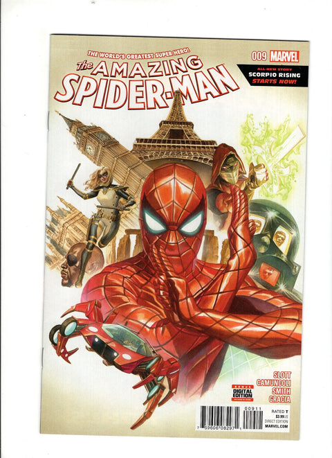 The Amazing Spider-Man, Vol. 4 #9 (Cvr A) (2016) Alex Ross A Alex Ross Buy & Sell Comics Online Comic Shop Toronto Canada