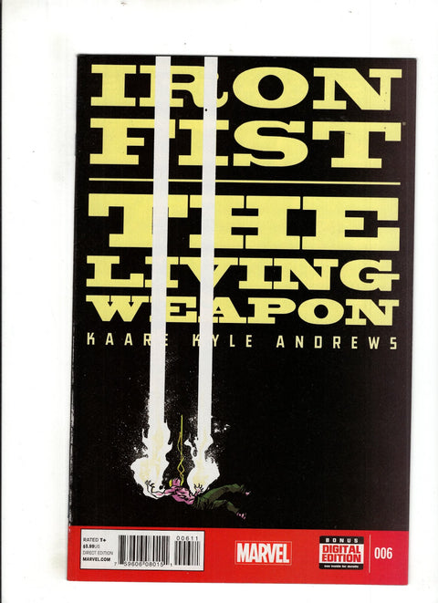 Iron Fist: The Living Weapon #6 (2014) Kaare Andrews