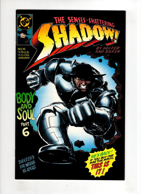 Shadow, Vol. 3 #19 (1989) Buy & Sell Comics Online Comic Shop Toronto Canada