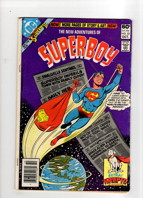 The New Adventures of Superboy #22 (1981) Newsstand Edition Newsstand Edition Buy & Sell Comics Online Comic Shop Toronto Canada