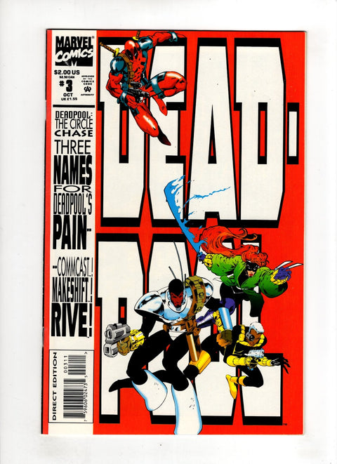 Deadpool: The Circle Chase #3 (Cvr A) (1993) A Buy & Sell Comics Online Comic Shop Toronto Canada