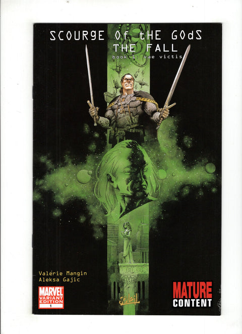 Scourge of the Gods: The Fall #1 (Cvr B) (2009) Aleksa Gajic U.S. Variant B Aleksa Gajic U.S. Variant Buy & Sell Comics Online Comic Shop Toronto Canada