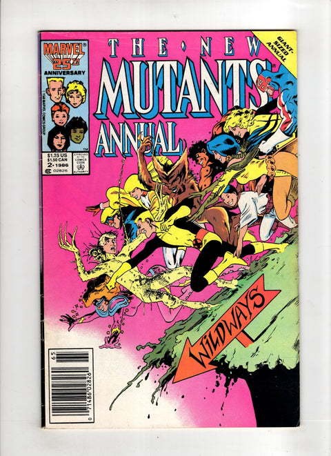 New Mutants, Vol. 1 Annual #2 (1986) Newsstand Edition Newsstand Edition Buy & Sell Comics Online Comic Shop Toronto Canada