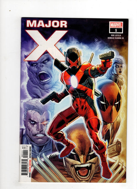 Major X, Vol. 1 #1 (Cvr A) (2019) Rob Liefeld A Rob Liefeld Buy & Sell Comics Online Comic Shop Toronto Canada