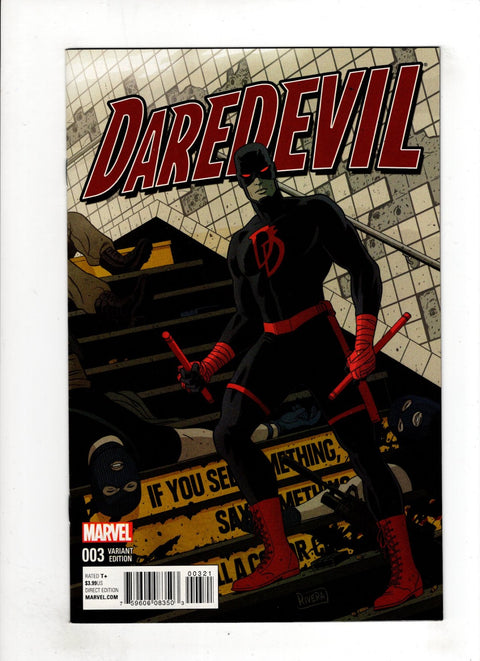 Daredevil, Vol. 5 #3 (Cvr B) (2016) Paolo Rivera Incentive Variant (1:25) B Paolo Rivera Incentive Variant (1:25) Buy & Sell Comics Online Comic Shop Toronto Canada