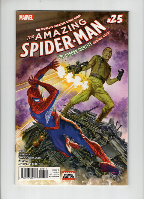 The Amazing Spider-Man, Vol. 4 #25 (Cvr A) (2017) Alex Ross A Alex Ross Buy & Sell Comics Online Comic Shop Toronto Canada