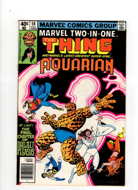 Marvel Two-in-One, Vol. 1 #58 (1979) Newsstand Edition Newsstand Edition Buy & Sell Comics Online Comic Shop Toronto Canada