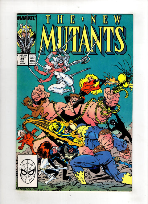 New Mutants, Vol. 1 #65 (1988) Buy & Sell Comics Online Comic Shop Toronto Canada