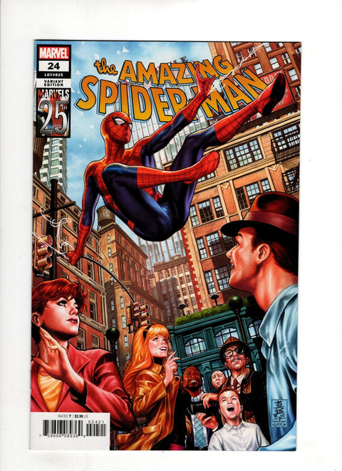 The Amazing Spider-Man, Vol. 5 #24 (Cvr B) (2019) Mark Brooks Marvel's 25th Tribute Variant B Mark Brooks Marvel's 25th Tribute Variant Buy & Sell Comics Online Comic Shop Toronto Canada