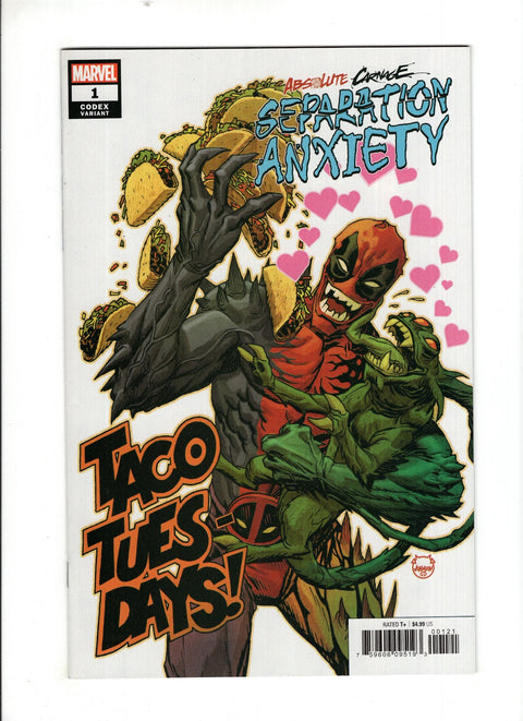 Absolute Carnage: Separation Anxiety #1 (Cvr B) (2019) Incentive Dave Johnson Codex Variant B Incentive Dave Johnson Codex Variant Buy & Sell Comics Online Comic Shop Toronto Canada