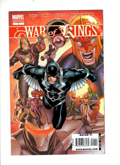 War of Kings #1 (Cvr A) (2009) Brandon Peterson A Brandon Peterson Buy & Sell Comics Online Comic Shop Toronto Canada