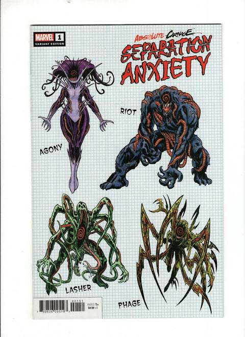 Absolute Carnage: Separation Anxiety #1 (Cvr E) (2019) Incentive Brian Level Design Variant E Incentive Brian Level Design Variant Buy & Sell Comics Online Comic Shop Toronto Canada