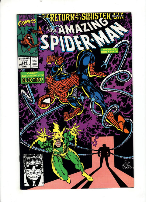 The Amazing Spider-Man, Vol. 1 #334 (1990) Buy & Sell Comics Online Comic Shop Toronto Canada